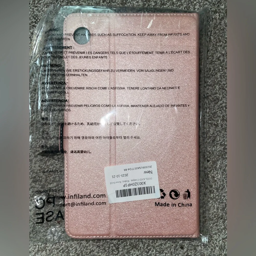 Rose Gold Tablet Case